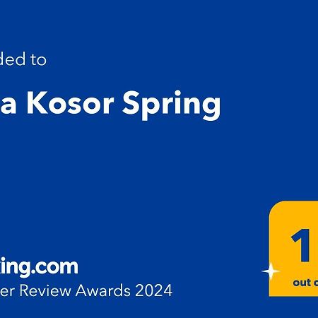 Villa Kosor Spring بلاغاي المظهر الخارجي الصورة